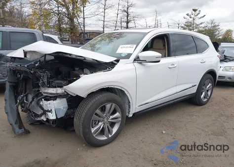 2024 Acura Mdx Standard from USA, damaged, VIN 5J8YE1H33RL027344